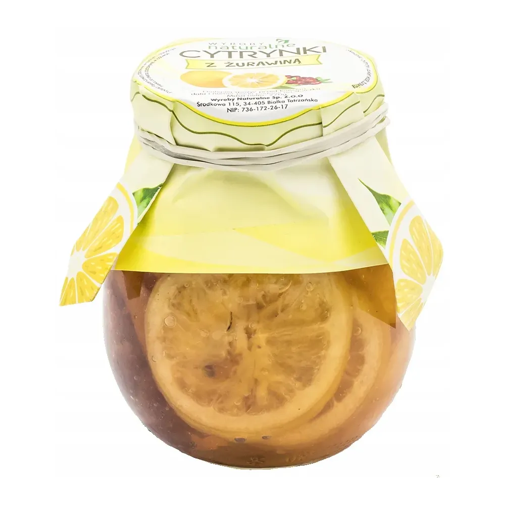 Cytryny z żurawiną do herbaty cytrynki. 71741