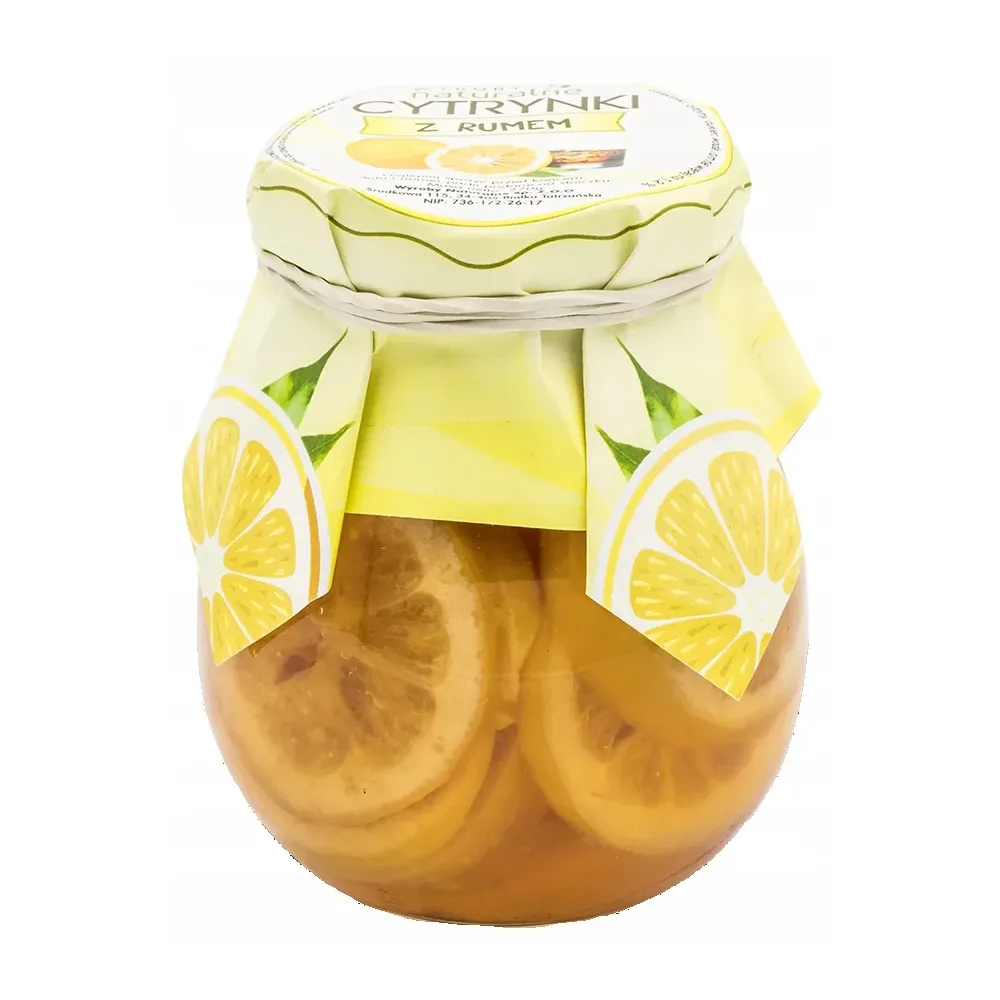 Cytryny z rumem do herbaty cytrynki. 71758