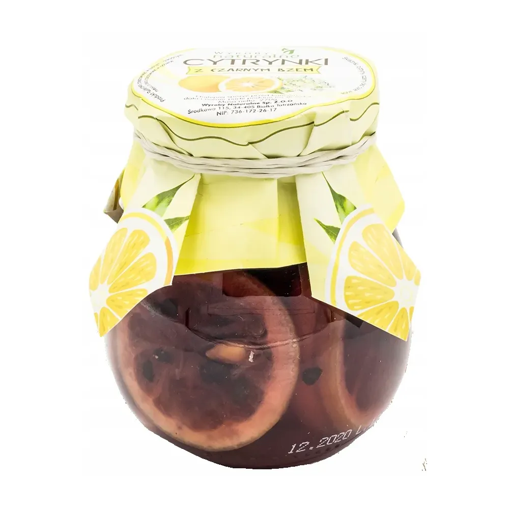 Cytryny z czarnym bzem do herbaty cytrynki. 71789