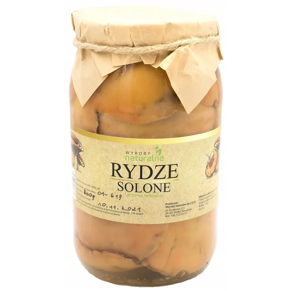 Rydze w zalewie solonej mleczaj rydz z Podhala. 70362