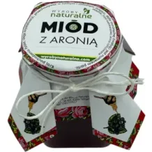 Miód z owocami z aronią 230g. 73011