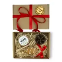 Zestaw prezentowy UPOMINEK piernik miodek łyżka do miodu. 73066