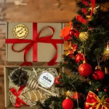 Zestaw prezentowy UPOMINEK piernik miodek łyżka do miodu. 73066