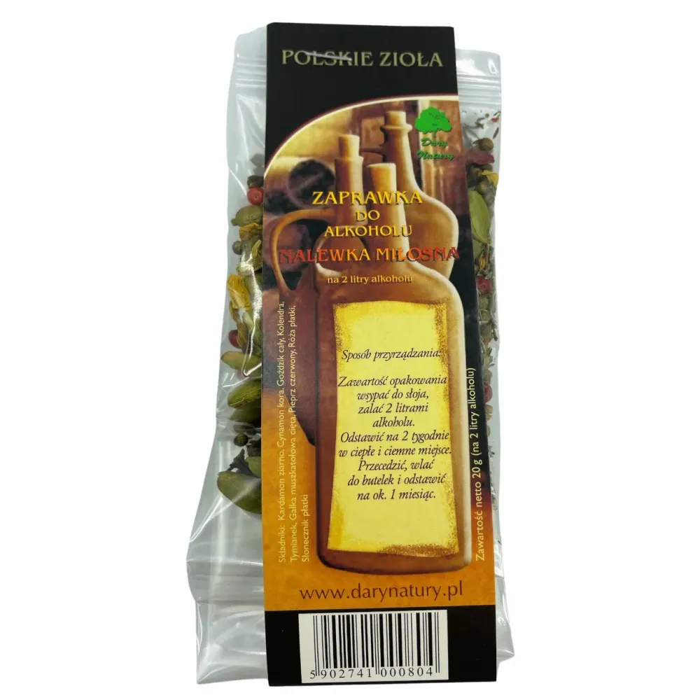 Zaprawka do alkoholu Nalewka Miłości. 804