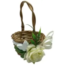 Wielkanoc koszyk dla dziecka wiklinowy KOSZYCZEK handmade. 72564