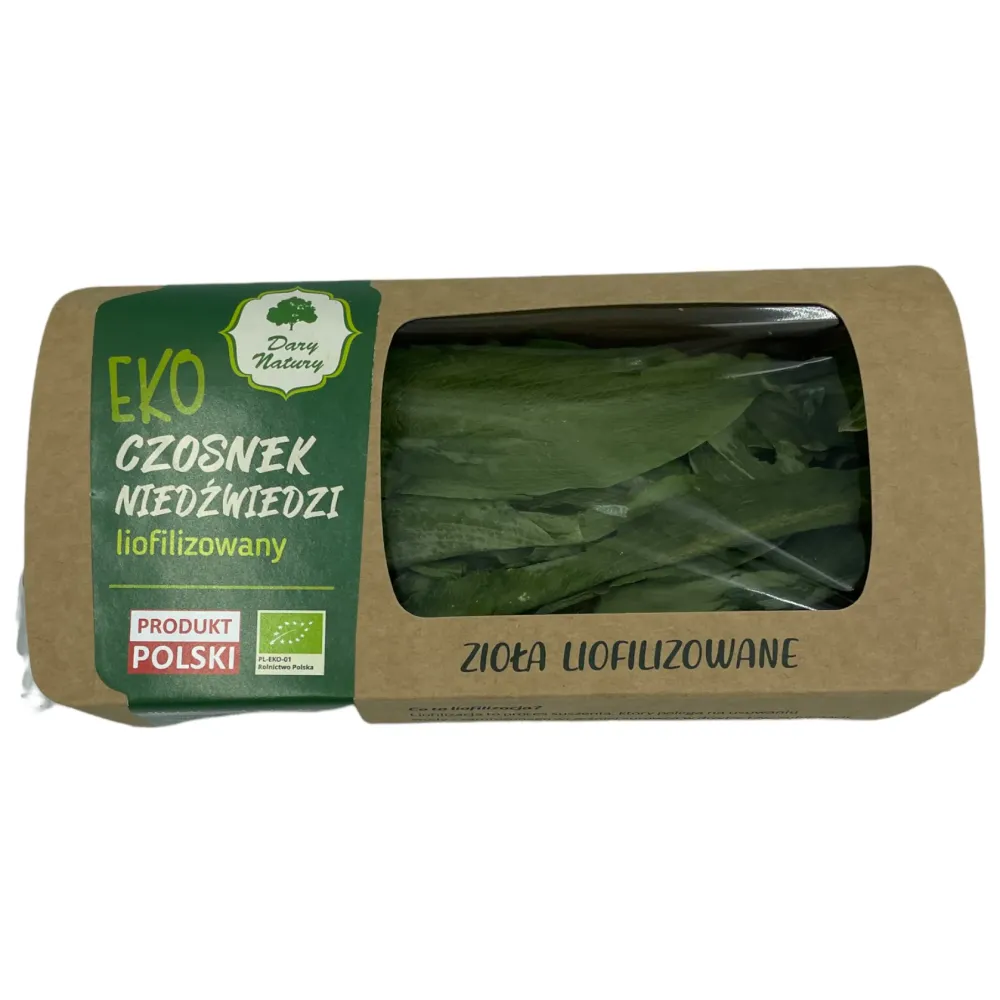 Eko czosnek niedźwiedzi liofilizowany. 30599