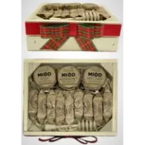 Prezent na święta Mikołajki Krówki Miody BOX. 73066