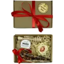 Prezent dla BABCI na dzień babci BOX miód herbata. 74216