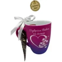 Prezent na dzień babci Zestaw KUBEK HERBATA. 74209